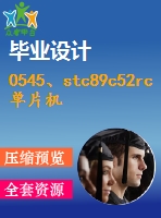 0545、stc89c52rc單片機實驗板使用手冊指導書